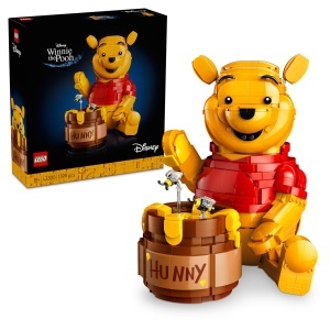 Set LEGO Disney Winnie Puuh 43300 cu 1399 piese, figurine si detalii ascunse