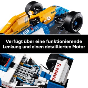 Set LEGO Icons Williams Racing FW14B 10353 cu Nigel Mansell Masina F1 de Colectie - Img 5