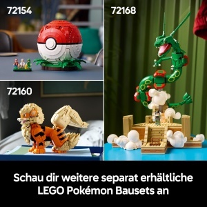 Set LEGO Mampfaxo 72150 - Figurina Pokemon cu membre mobile, decoratiune birou - Img 7