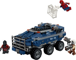 Set LEGO Marvel Spider-Man - Transporter cu 4 Minifigurine, 367 Piese - Img 2