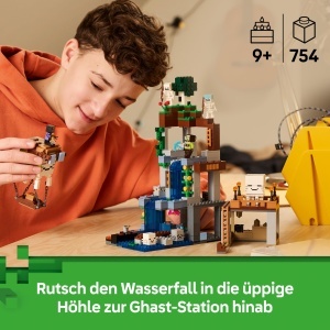 Set LEGO Minecraft Ghast-Station 21597, 754 piese, 8 figurine - Img 2