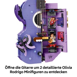 Set LEGO Olivia Rodrigo - Chitara 3D cu 2 Minifiguri, Decoratiuni si Accesorii - Img 4