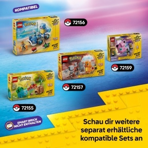 Set LEGO Pokemon Glumanda si Kleinstein - Interactiv, 198 piese, pentru copii de la 6 ani - Img 7