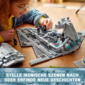 Set LEGO Star Wars 75394 Imperial Sternzerstorer cu 7 Minifiguri si Accesorii - Img 7