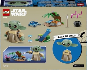 Set LEGO Star Wars 75443 Grogus Zuhause cu Figurina Grogu Katapult si Accesorii Creative - Img 12