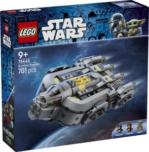 Set LEGO Star Wars Sternenschip Anzellaner 701 piese, cu 3 figurine, pentru copii 9 - Img 6