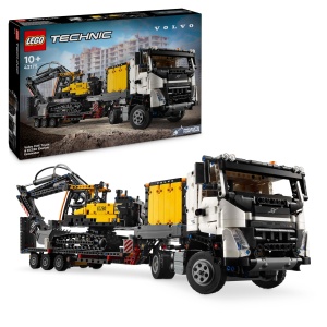 Set LEGO Technic Volvo FMX cu Bagger Electric EC230, 2274 piese, pentru copii 10