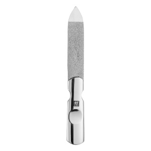 Set manichiura ZWILLING Classic, 3 piese, etui din piele neagra, inox - Img 5