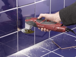 Set multitool Einhell 4 piese Fliesen Starlock pentru flise si silicon - Img 3