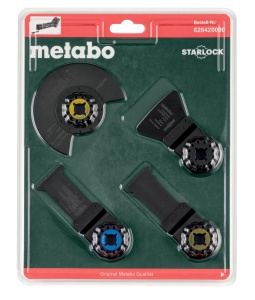 Set Multitool Metabo 4 piese, pentru taiere si finisare, Starlock - Img 3