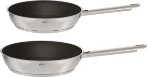 Set oale si tigai ROSLE Elegance, 10 piese, inox, compatibil inductie, cu capac de sticla - Img 5