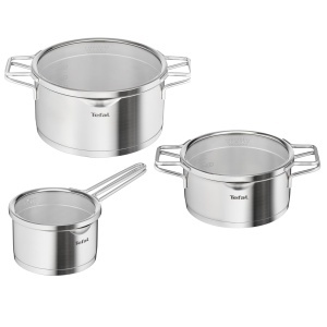 Set Oale Tefal Nordica 6 piese din inox, design compact, 10 ani garantie