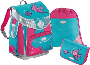 Set rucsaci Samsonite Sammies, Under The Sea, unisex, design atractiv