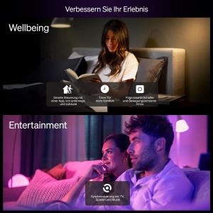 Set Start Philips Hue Essential Bridge 3 Becuri LED GU10 Smart, Alb si Culoare - Img 7