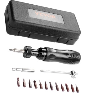 Set surubelnita dinamometrica VEVOR RTD-10-70 14 inch 113-791 Nm cu scala si accesorii