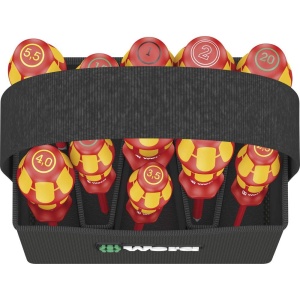 Set surubelnite Wera Kraftform 2go 100, 11 piese, izolate VDE - Img 3