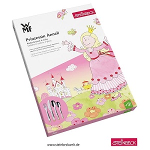 Set tacamuri copii WMF Prinzessin Anneli, 4 piese, inox Cromargan, pentru 3 ani - Img 6
