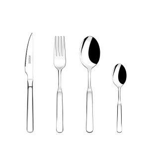 Set tacamuri MONIX Milan, 24 piese, inox 1810, design modern - Img 6