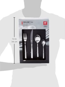 Set tacamuri ZWILLING Artic 24 piese otel inoxidabil rezistent la spalare automata - Img 4