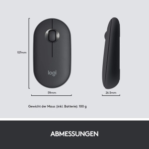 Set Tastatura si Maus Logitech MK470 Slim Combo, Design Compact, Wireless - Img 9