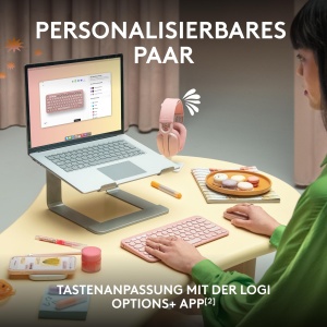 Set Tastatura si Maus Logitech Pebble 2 Combo pentru Mac, Design Slim, Bluetooth - Img 4