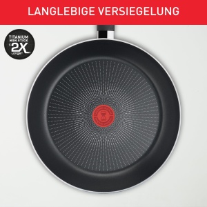 Set tigai Tefal Recycled On C2979032 2428 cm aluminiu reciclat compatibile inductie negru - Img 6