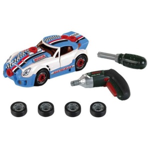 Set Tuning Auto Theo Klein 8668 cu Accesorii, Dimensiuni 20,5 x 9,5 x 6 cm