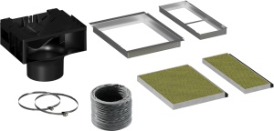 Set Umluft Neff Z51KII1X6 cu filtre Clean Air Plus, pentru reducerea mirosurilor