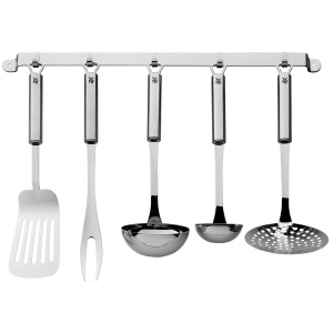 Set ustensile de bucatarie WMF Profi Plus 6 piese inox rezistent la spalare in masina de vase