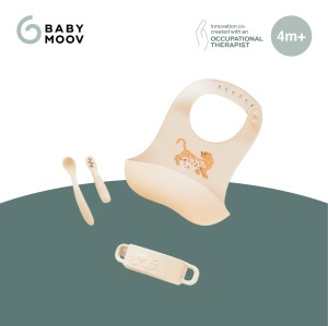 Set vesela pentru bebelusi Babymoov Mini Roar 4 piese silicon BPA-free spalat la masina - Img 3