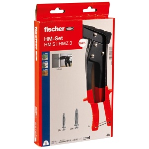 Set Zanga si 40 Metalduplex Fischer pentru Hohlkorper HM - Img 2