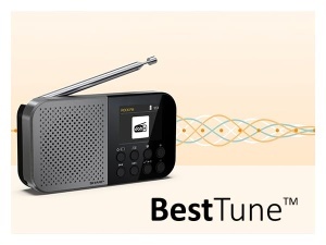 SHARP DR-P520GY Radio digital portabil DABDABFM cu RDS USB Bluetooth 53 Memorie pentru 120 de posturi mufa de 35 mm functie de ceas cu alarma grinegru - Img 2
