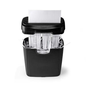 Shredder Nedis PASH112BKA4, 10L, 6 foi, negru - Img 2