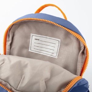 SIGIKID 25225 Mini Rucsac Fox Rucsac pentru copii pentru cresa, cresa, excursii recomandate fetelor si baietilor de la 2 ani, Albastru/Portocaliu 29 cm - Img 9
