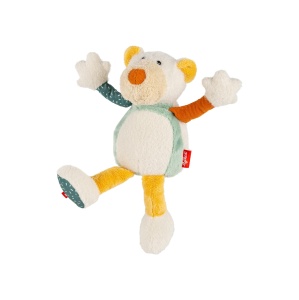 sigikid 43235 Jucarie de plus patchwork, multicolor/urs polar - Img 10