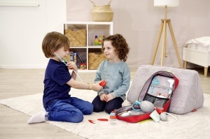 Simba Notarzt Rucksack Set 20 Piese Stetoscop cu Sunet pentru Copii 3 - Img 8