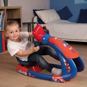 Simulator de condus pentru copii Smoby Spidey V8 Driver cu sunete si lumini - Img 4