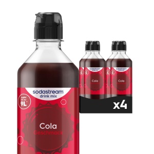 Sirop pentru bauturi Sodastream Cola, 4 x 440 ml, gust clasic