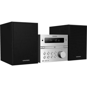 Sistem Audio Micro HiFi Grundig CMS 4200 BT DAB 120W Argintiu-Negru