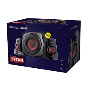 Sistem de difuzoare pentru jocuri Trust Gaming GXT 38 2.1 cu subwoofer (pentru tableta smartphone/PC, 120 wati), 19023, negru/rosu - Img 10