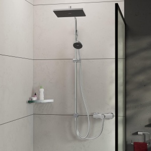 Sistem de dus hansgrohe Activera Q 290x180 mm, crom, cu EcoSmart, fara armatura - Img 9