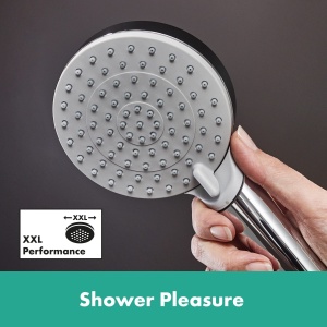 Sistem de dus hansgrohe Vernis Blend cu termostat, cap de dus 205 mm, crom - Img 8