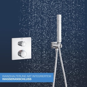 Sistem de dus incorporabil GROHE Precision 310, 31cm, cu termostat, crom - Img 8