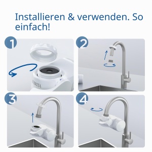 Sistem de filtrare apa BRITA ON TAP V, 4 trepte, usor de instalat - Img 6