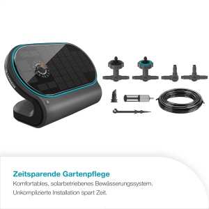 Sistem de irigare automata Gardena AquaBloom L, solar, pentru 30 plante, instalare usoara - Img 5