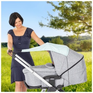 Sistem de protectie solara pentru carucior reer ShineSafe UPF 50 Mint - Img 6