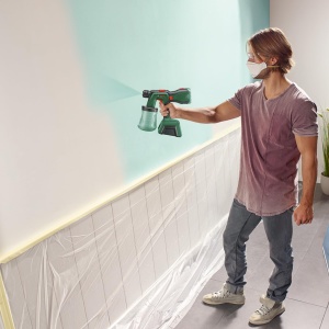 Sistem de pulverizare Bosch AdvancedSpray 18V-500, 1200 ml, 4Ah, pentru vopsele - Img 3