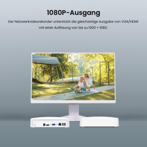 Sistem de supraveghere video Tenda N3L-8H, 8 canale, suport 8MP, H.265 - Img 3
