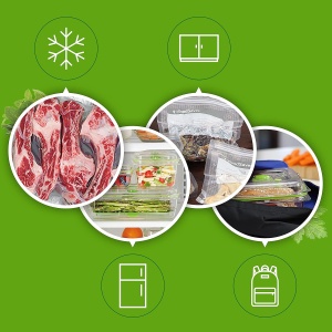 Sistem de Vakuum FoodSaver VS3190X, 1 Rola, 4 Pungi, Argintiu cu Accente Negre - Img 8