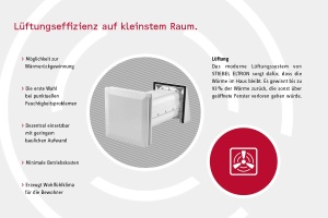 Sistem de ventilatie Stiebel Eltron LWE 40 cu recuperare de caldura, Aluminiu - Img 5